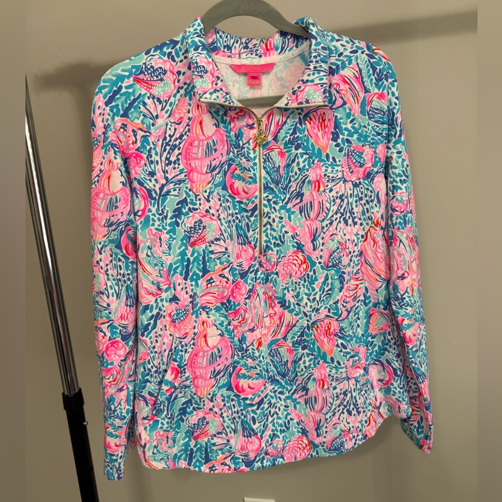 Lilly Pulitzer Quarter Zip Pullover